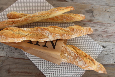 Baguette de plumeau de farine de plumeau de sucre en poudre pour la cuisson  de la